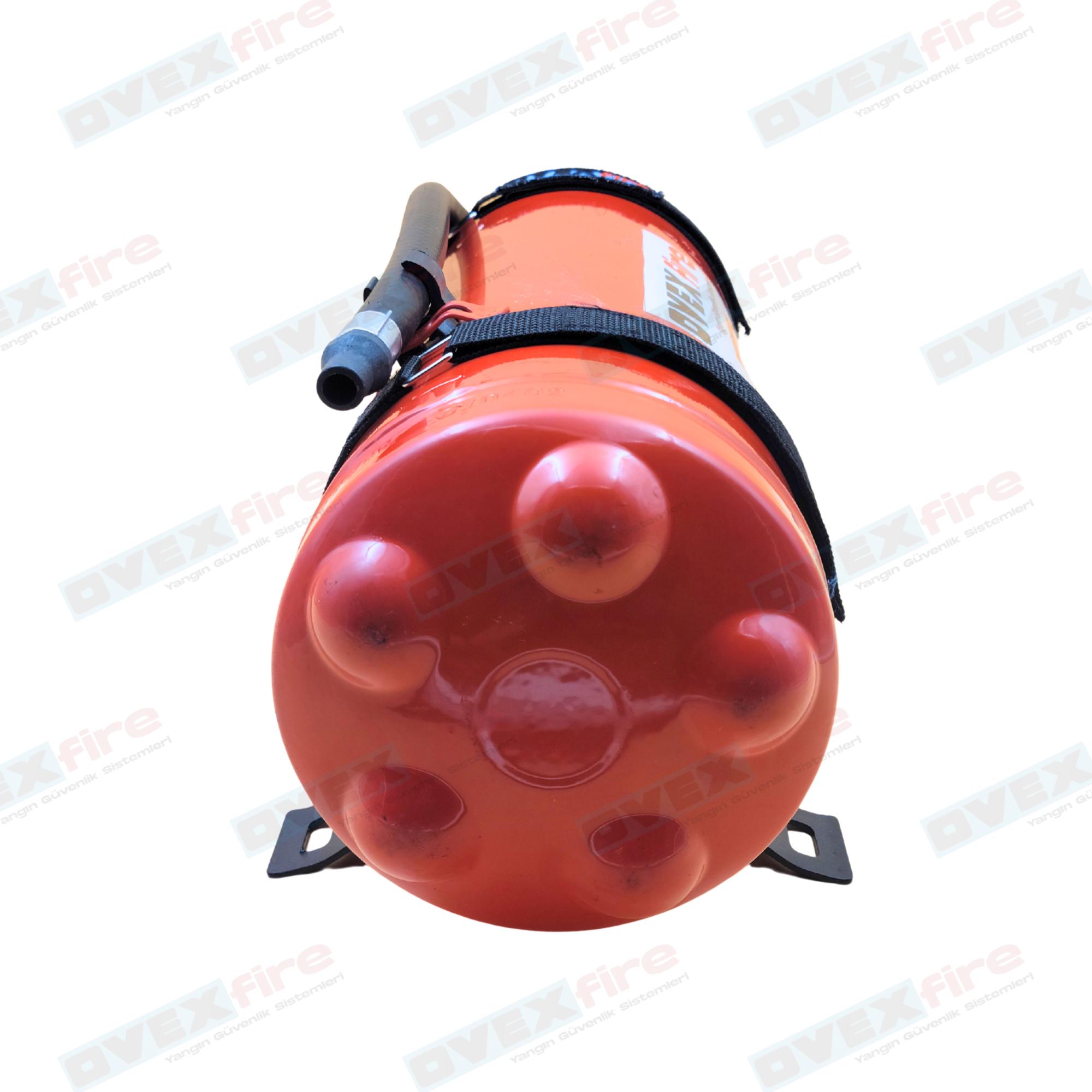 On İki Kg Yangın Söndürme Cihazı Yatay Telli